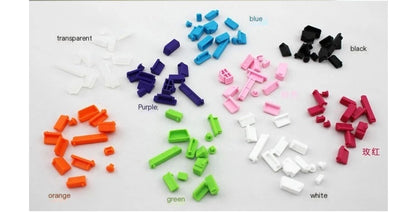 Universal Silicone Dust Plugs for Laptop Ports