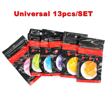 Universal Silicone Dust Plugs for Laptop Ports