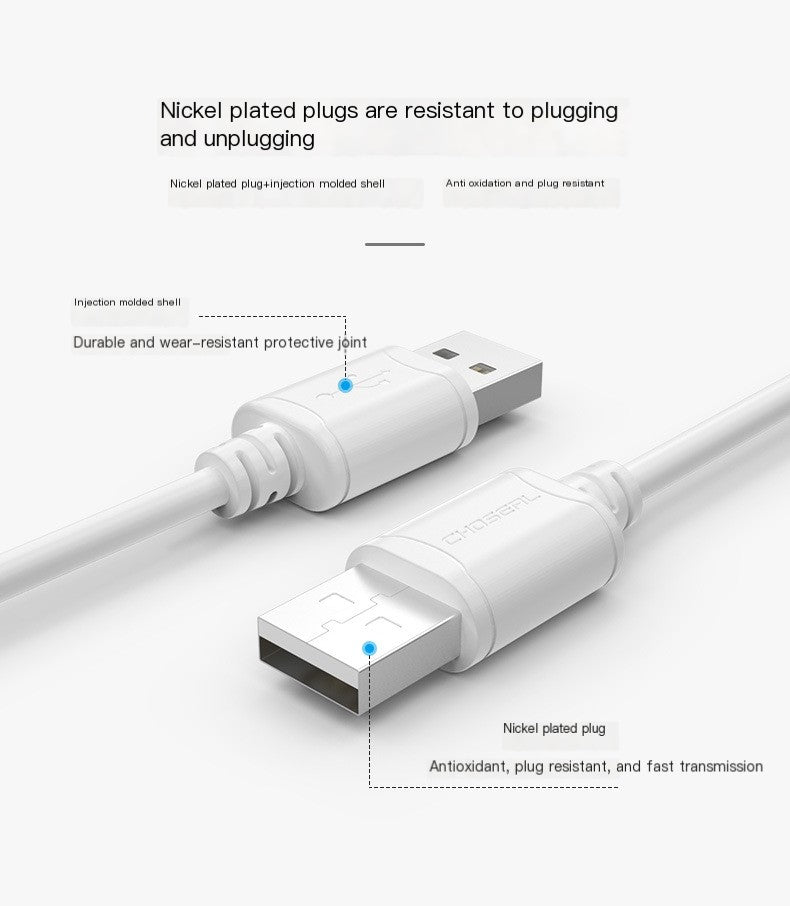 Akihabara QS5306 USB 2.0 Data Charging Cable