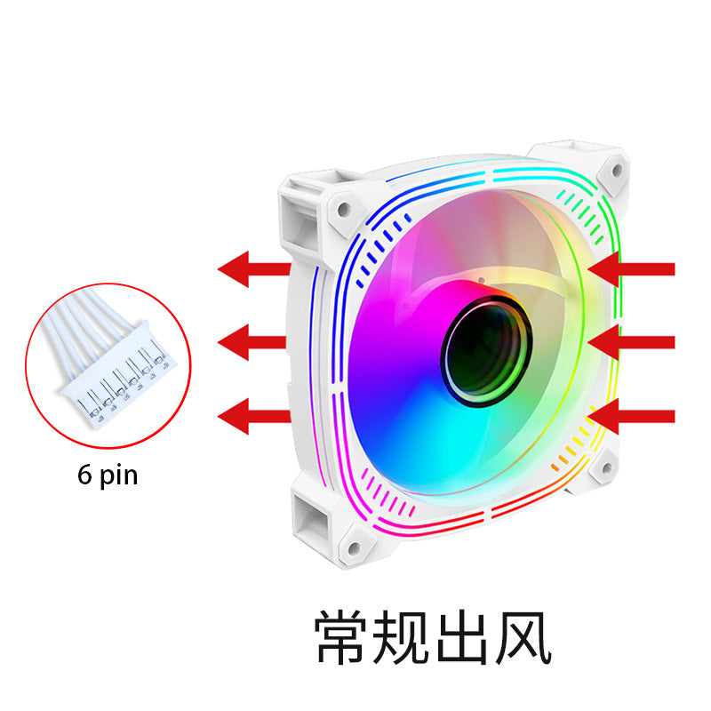 Prism 2nd Gen 12CM ARGB PWM Cooling Fan for PC