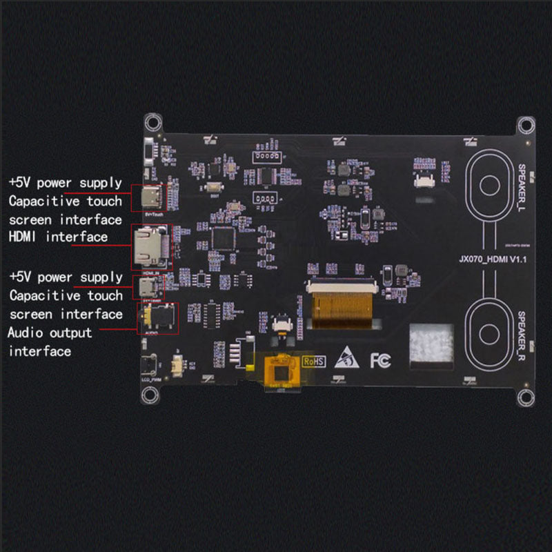 7-Inch IPS Touch Screen Monitor for Raspberry Pi &amp; Jetson