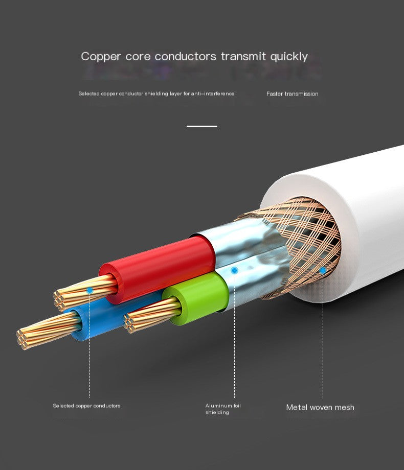 Akihabara QS5306 USB 2.0 Data Charging Cable