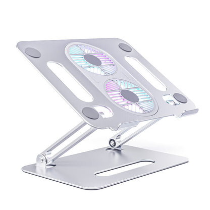 Laptop Stand with Height Adjustment and Cooling Feature