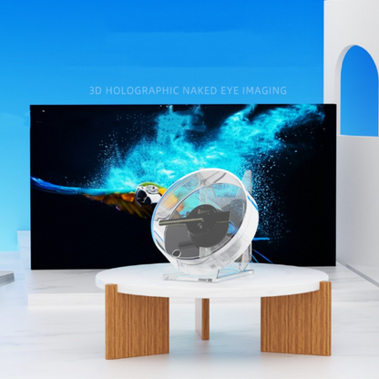 Holographic LED Fan with Audio Playback